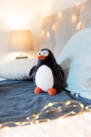 Nici GreenJorge Thunder ülő pingvin plüssfigura 30 cm