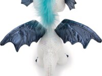 Nici Zafura álló sárkány plüssfigura 35 cm
