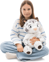 Nici Eleni Snowbell lógó hópárduc sapkával plüssfigura 50 cm