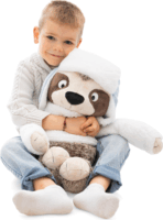 Nici Izzy Icetumbler lógó lajhár sapkával plüssfigura 50 cm