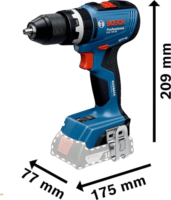 Bosch GSB 06019N3300 Akkus ütvefúró-csavarozó 18V (Akku és töltő nélkül)
