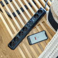 Brennenstuhl Eco-Line WIFI Hálózati elosztó 6 aljzatos 1,5m - Fehér