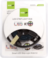 Yooup PM037913 LED szalag dekoráció 5m - 30D RGB