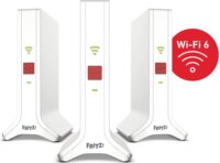 AVM FRITZ!Mesh Set 4200 Tri-Band Wi-Fi 6 Repeater Hálózati jelerősítő (3db / csomag)