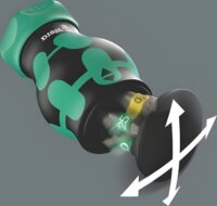 Wera 5008891001 KK Stubby Magazin RA 1 Racsnis Csavarhúzó és bitkészlet (6 db / csomag)