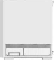 Thermaltake S380 TG Midi Torony Számítógépház + 1db 120mm ventilátor - Fehér