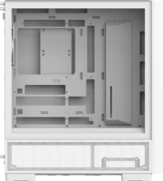 Thermaltake S380 TG Midi Torony Számítógépház + 1db 120mm ventilátor - Fehér