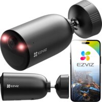 Ezviz CS-EB3 3MP kültéri Napelemes IP Bullet Okos kamera - Fekete
