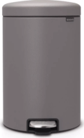 Brabantia Newicon 20 literes pedálos fém szemetes - Betonszürke