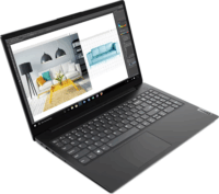 Lenovo V15 G2 IJL Laptop Fekete (15,6" FullHD / Intel Celeron N4500 / 8GB / 256GB / Win11 Pro)