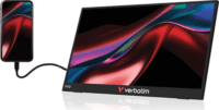 Verbatim 15.6" PM-15 Light 16:9 FullHD IPS Hordozható Monitor 60Hz - Fekete