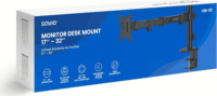 Savio UM-02 17"-32" LCD TV / Monitor asztali tartó kar - Fekete
