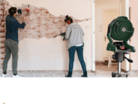 Bosch 06039E1001 Univerzális Akkumulátoros Ventilátor 18V - Feket/ Zöld