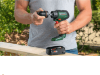 Bosch 06039E2004 Akkus fúró-csavarozó adapterekkel 18V + koffer