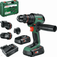 Bosch 06039E2004 Akkus fúró-csavarozó adapterekkel 18V + koffer