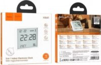 Hoco HX41 Meteorológiai Időjárás állomás - Fehér