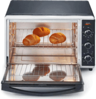 Severin TO 2075 Elektromos mini sütő 42L 1800 Watt - Fekete