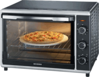 Severin TO 2075 Elektromos mini sütő 42L 1800 Watt - Fekete