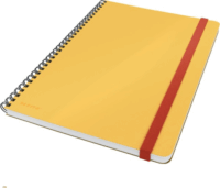 Leitz Cosy Soft touch 80 lapos B5 kockás spirálfüzet - Sárga