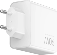 Xiaomi HyperCharge 2x USB-C / 1x USB-A Hálózati Gyorstöltő Adapter 90W - Fehér