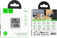 Hoco HX40 Meteorológiai Időjárás állomás - Fehér