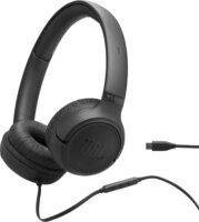 JBL Tune 530 USB-C Vezetékes Sztereo Fejhallgató - Fekete