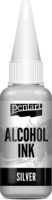 Pentart 21049 Alkoholos tinta 20ml - Ezüst