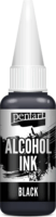 Pentart 21048 Alkoholos tinta 20ml - Fekete