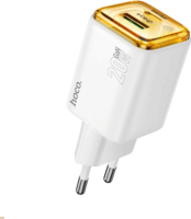 Hoco USB-A / USB-C Hálózati töltő Adapter 20W - Fehér