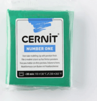 Pentart 2790 Cernit Süthető gyurma 56g - Zöld