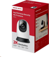 Mercusys MC210 Smart Wifi 2K 3MP 360° forgatható beltéri Okos Kamera - Fehér