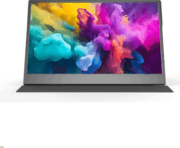 Denver 15,6" PMO-15604 16:9 FullHD IPS LED Hordozható Monitor - Fekete