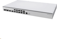 Mikrotik CRS812-8DS-2DQ-2DDQ-RM Fémházas 15-port Rack Switch