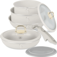 Berlinger Haus BH/8253 9 részes Serpenyő készlet 20 / 24 / 16 cm - Matt Krém