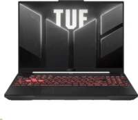 Asus TUF Gaming FA607NUG-RL142 Laptop Fekete (16" / AMD Ryzen 7 7445HS / 16GB / 1TB SSD / FreeDOS)
