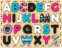 Kids Hits Fa formaillesztő kirakós játék - ABC