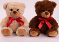 Klasszikus maci plüssfigura 25 cm - Többféle