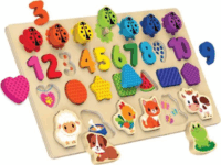 Kids Hits 30 darabos Fa foglalkoztató tábla - Első leckém