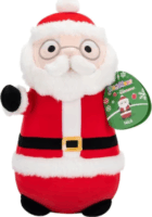 Squishmallows Hugmees Nick a mikulás szemüvegben plüssfigura 25 cm