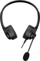 Genius HS-235U AI Vezetékes Fejhallgató Headset - Fekete