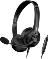 Genius HS-235U AI Vezetékes Fejhallgató Headset - Fekete