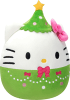 Squishmallows Hello Kitty karácsonyfa plüssfigura 20 cm