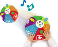 Kids Hits Puha foglalkoztató labda hanghatásokkal bébijáték