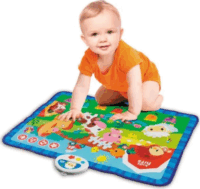 Kids Hits Játszószőnyeg hang- és fényhatásokkal 70 x 50 cm - Zajos farm