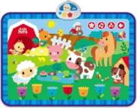Kids Hits Játszószőnyeg hang- és fényhatásokkal 70 x 50 cm - Zajos farm