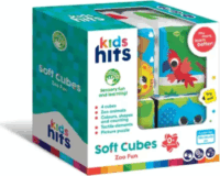 Kids Hits Puha foglalkoztató kocka babáknak - Állatkert