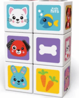 Kids Hits Első fakockáim 6 db-os Bébijáték szett