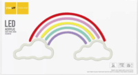 Yooup PM037936 LED Fali neon dekor 40x1.6x20 - Szivárvány