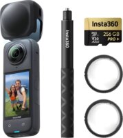 Insta360 X4 Akciókamera Explorer Combo Csomag - Fekete