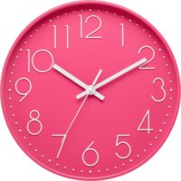 TOO CL-3457-P Kör Falióra 29cm - Rózsaszín